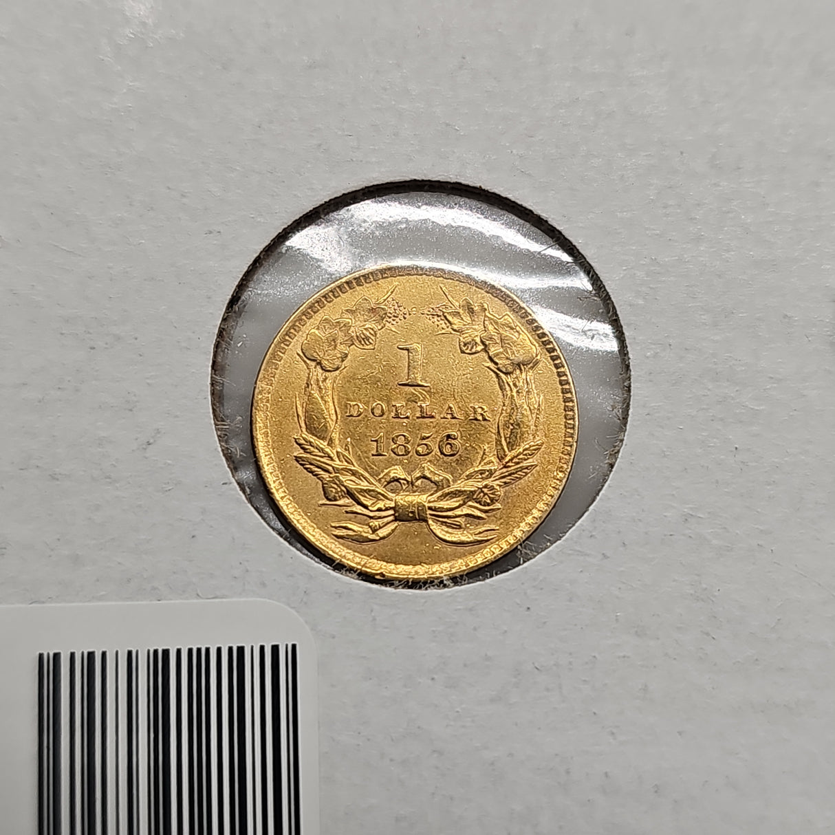 1856 Indian Princess $1 Gold Coin
