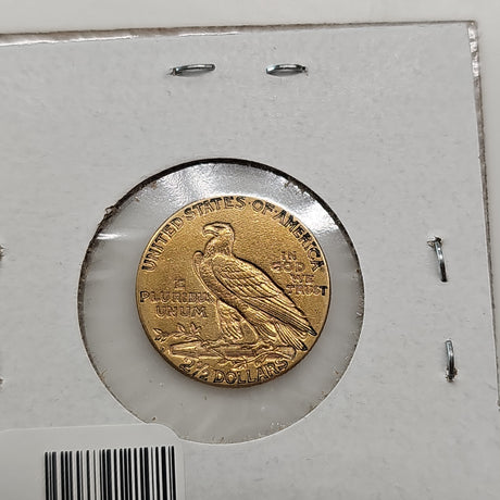 1925 $2 1/2 Indian Head Gold Coin