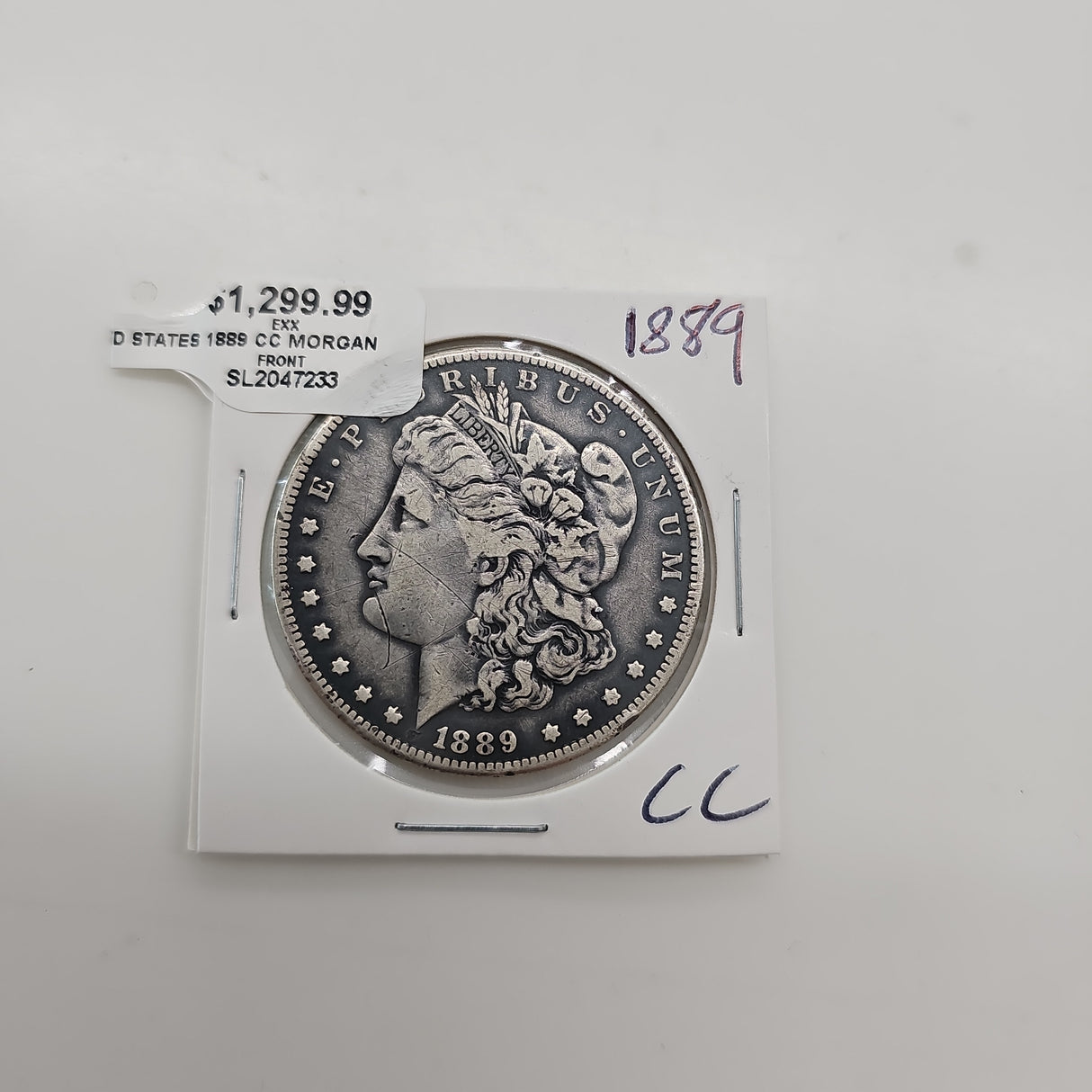 1889 CC Morgan Dollar *Key Date As Pictured