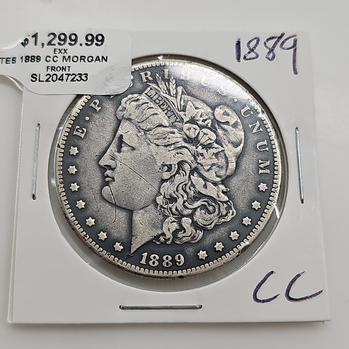 1889 CC Morgan Dollar *Key Date As Pictured