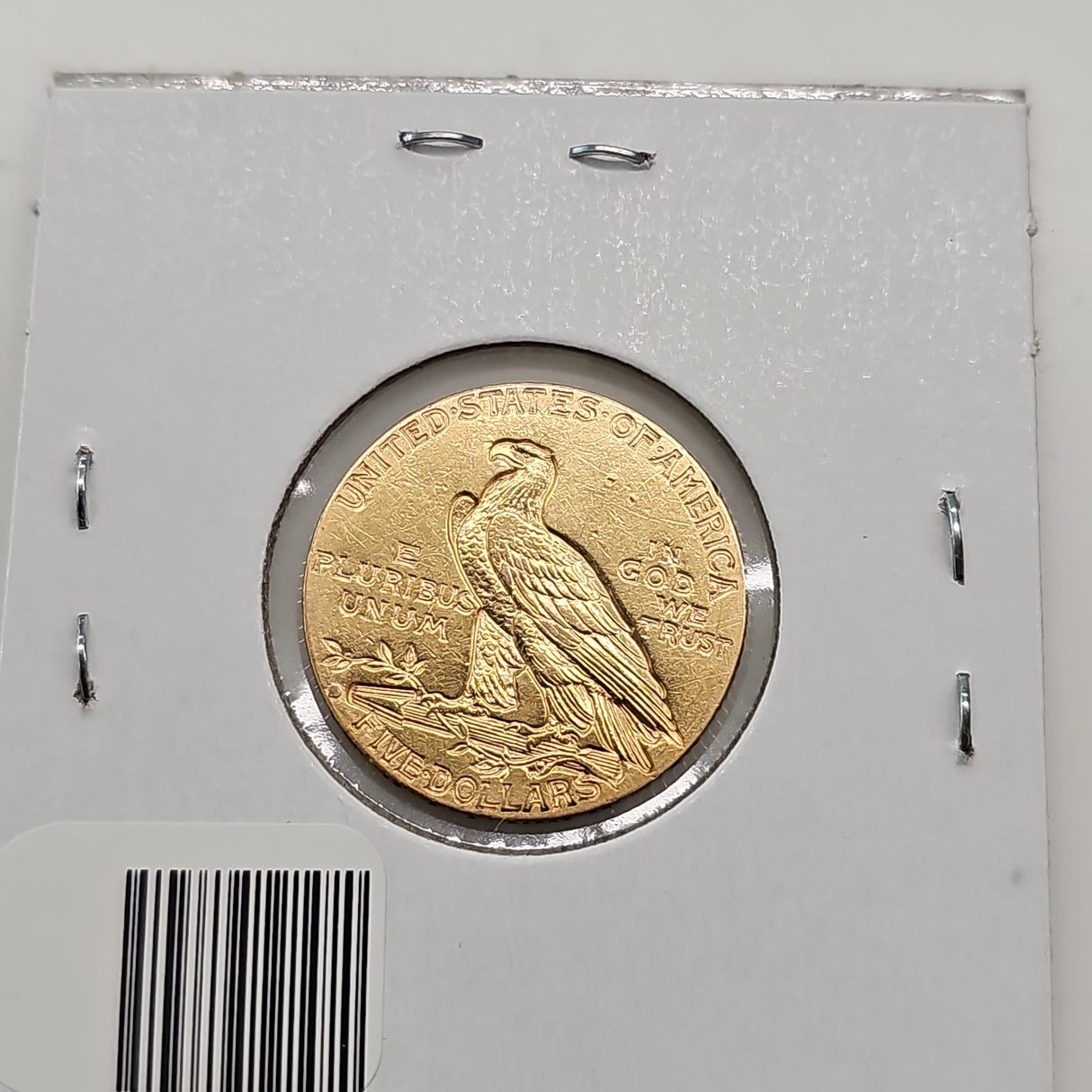 1914 $5 Indian Head Gold Coin