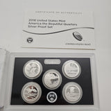 2018 United States Mint American Quarters - Silver Proof Set