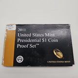 2011 United States Mint Presidential $1 Coin Proof Set (4 Coins)