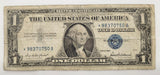 $1 One Dollar United States of America Silver Certificate