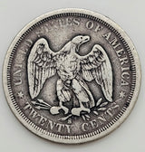 1875 Seated Liberty (VG+) - As Pictured