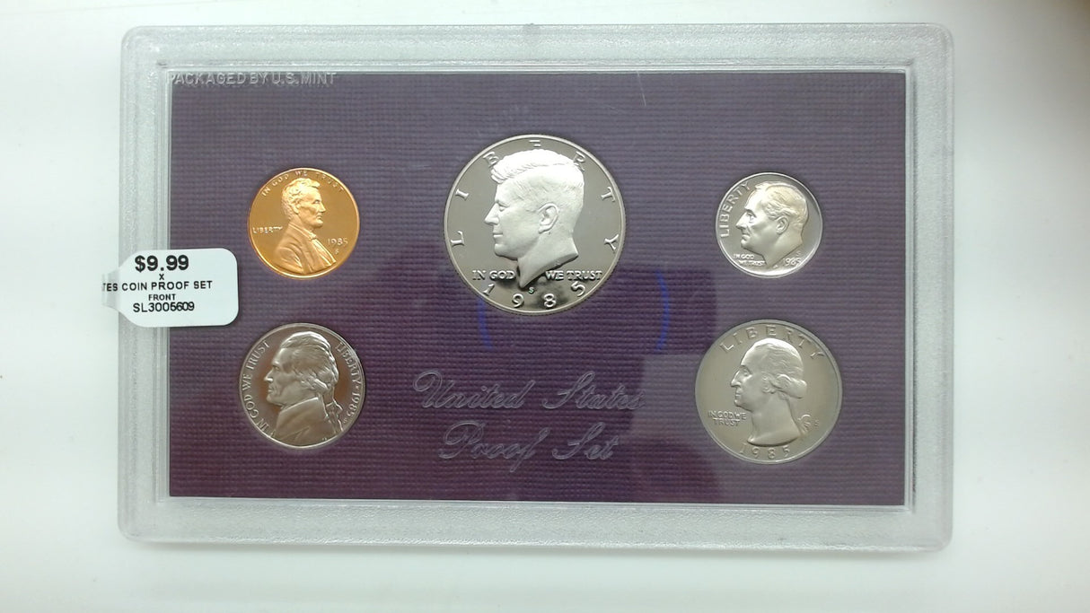 1985 United States Proof Set - As Pictured